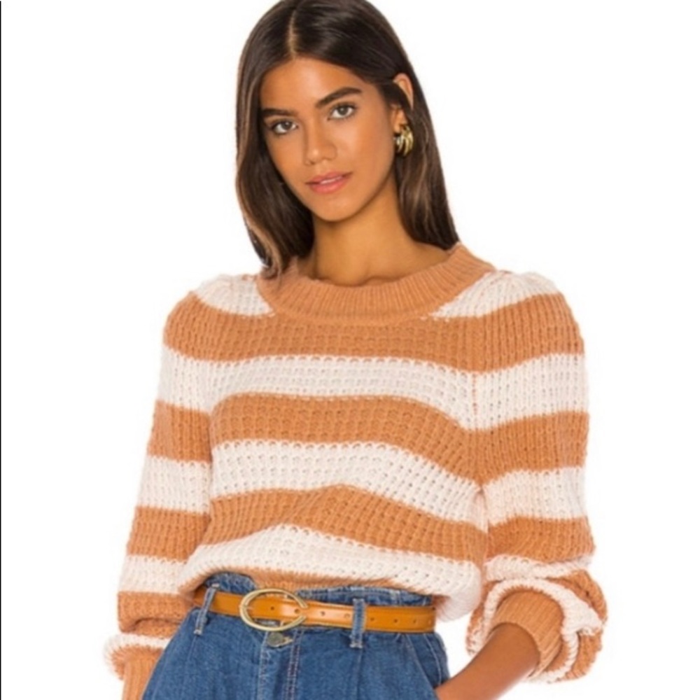 NWT Lovers+Friends Avah Sweater In Butterscotch. - Picture 11 of 11